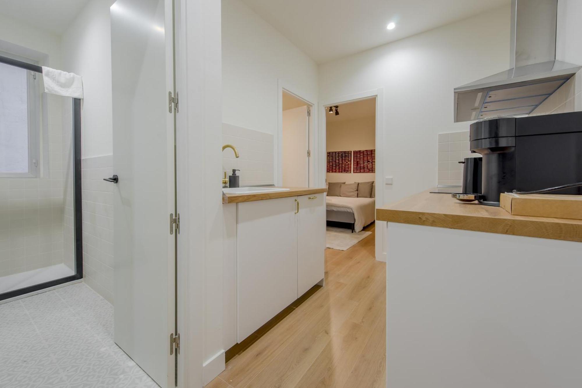 Cozy Apt Para 6Pax A Escasos Metros Del Retiro - Madrid E1 Exterior photo